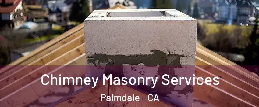 Chimney Masonry Services Palmdale - CA