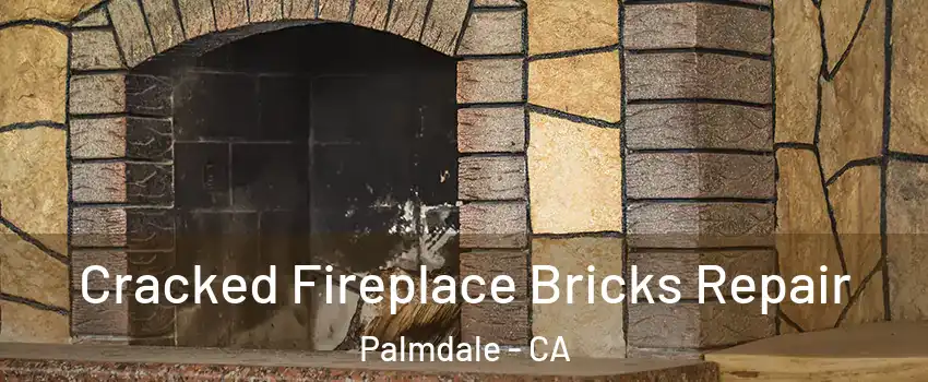 Cracked Fireplace Bricks Repair Palmdale - CA