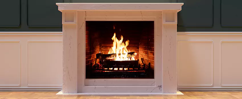Decorative Electric Fireplace Installation in Palmdale, California
