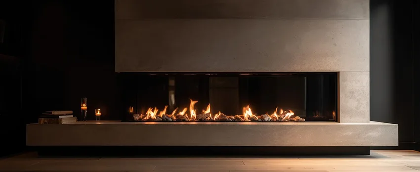 Gas Fireplace Ember Bed Design Services in Palmdale, California