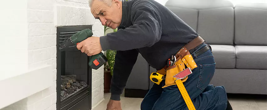 New Indoor Fireplace Installation in Palmdale, California