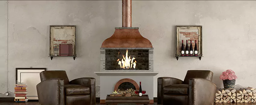 Thelin Hearth Products Providence Pellet Insert Fireplace Installation in Palmdale, CA