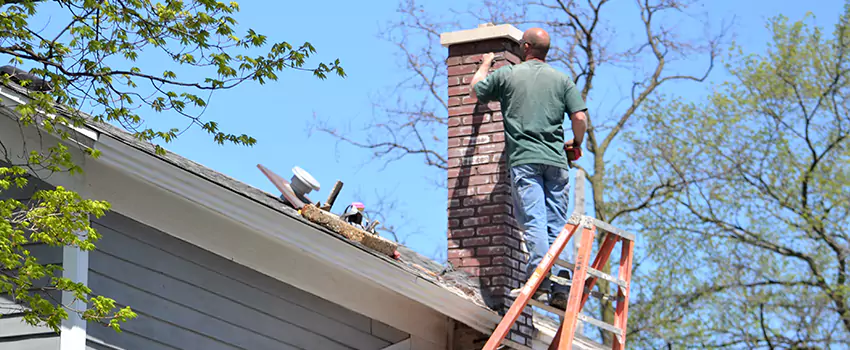 Vinyl and PVC Chimney Flashing Installation in Palmdale, CA