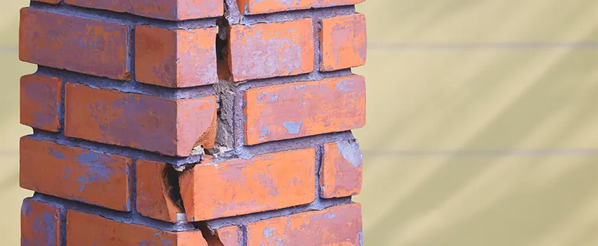 Repairing Cracked Porcelain Tiles for Fireplace in Palmdale, CA