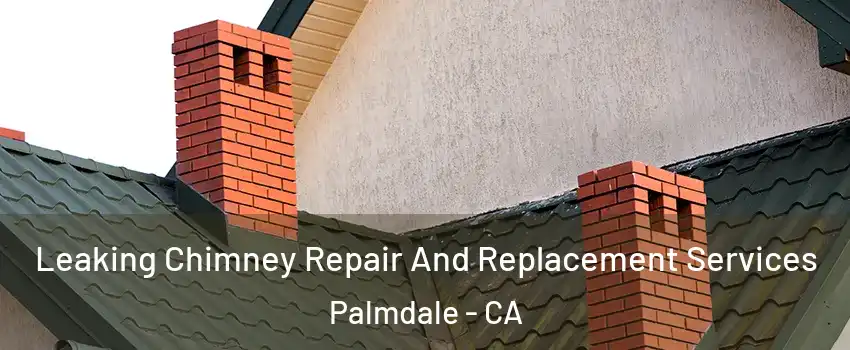 Leaking Chimney Repair And Replacement Services Palmdale - CA